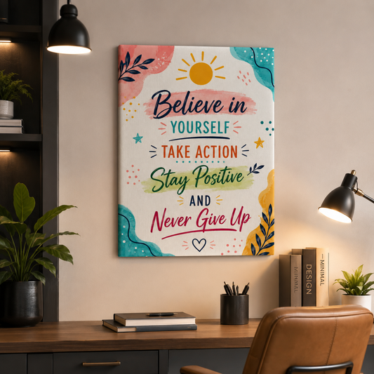 Believe In Yourself - Confidence Built Through Action