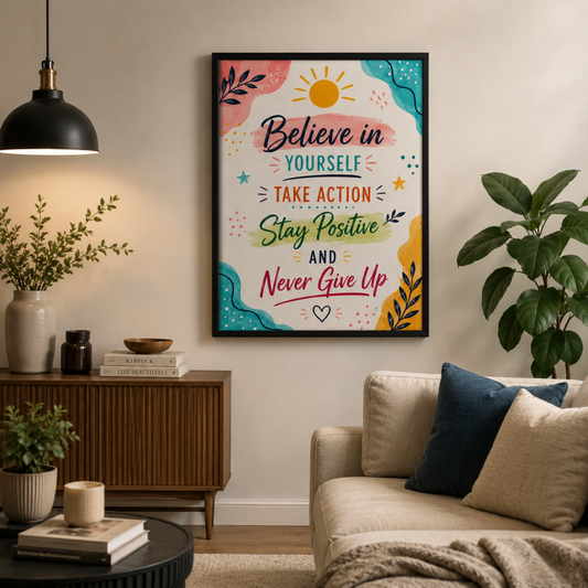 Believe In Yourself - Confidence Built Through Action