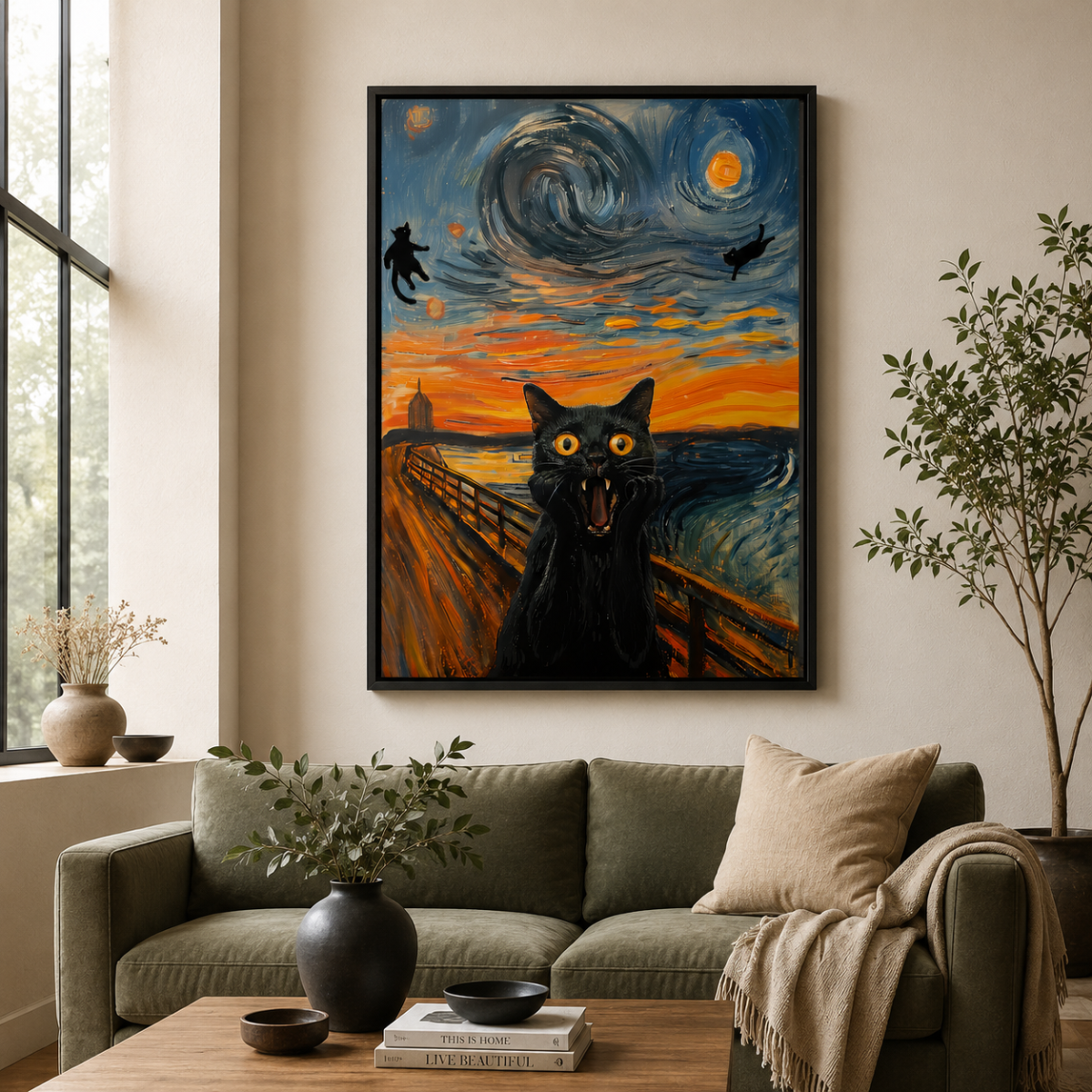 The Purr-Fect Scream - Whimsy Meets Existential Chaos