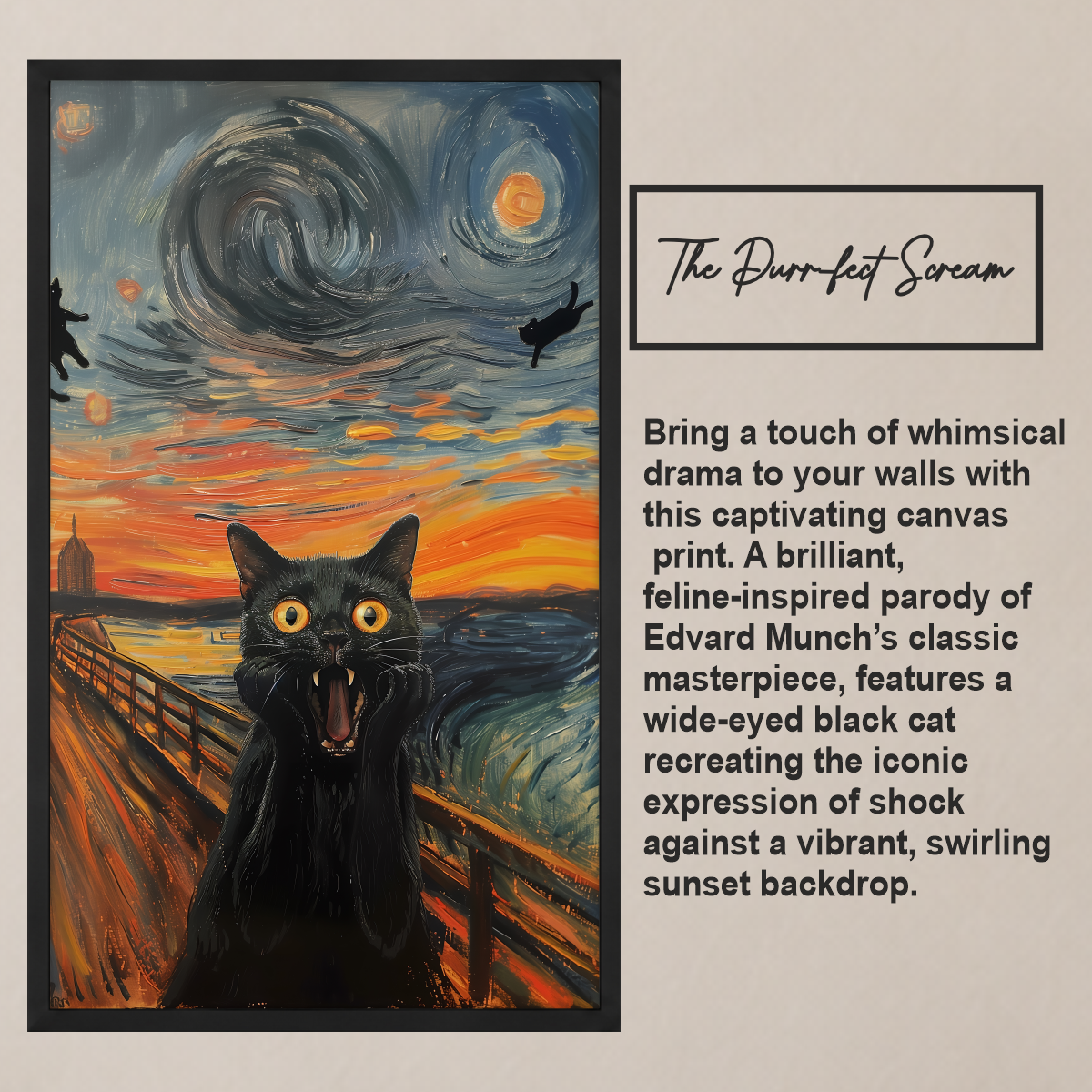 The Purr-Fect Scream - Whimsy Meets Existential Chaos