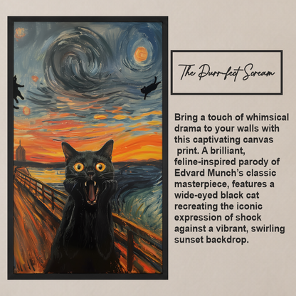 The Purr-Fect Scream - Whimsy Meets Existential Chaos