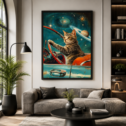 Cosmic Cruise - Surreal Voyage Through Imagination