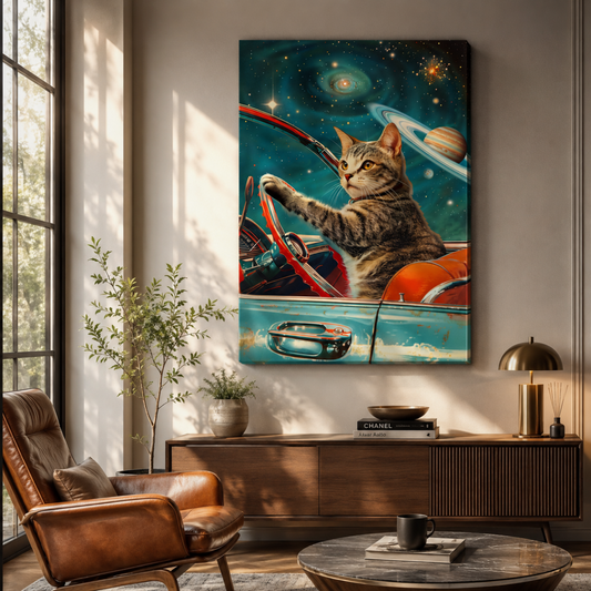 Cosmic Cruise - Surreal Voyage Through Imagination