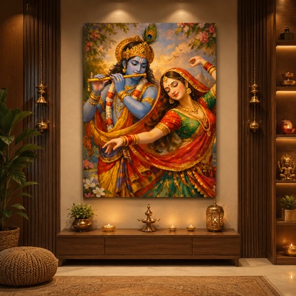 Radha Krishna Divine Love - Union Beyond Time
