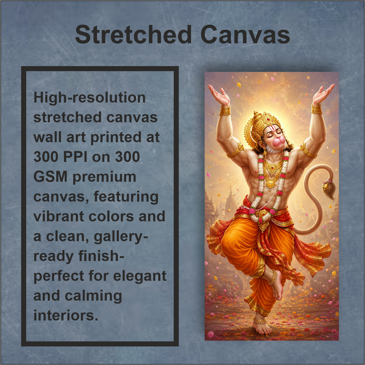 Divine Lord Hanuman - Strength Guided By Devotion