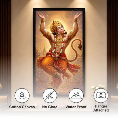 Divine Lord Hanuman - Strength Guided By Devotion