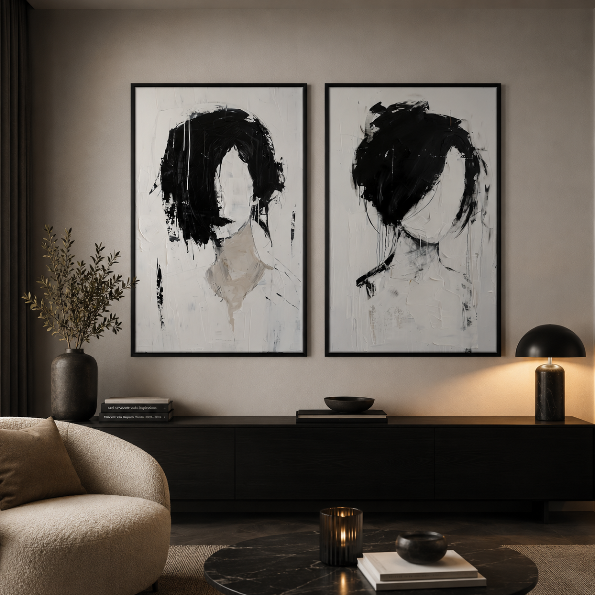 Messy Monochrome - When Chaos Chooses Black And White