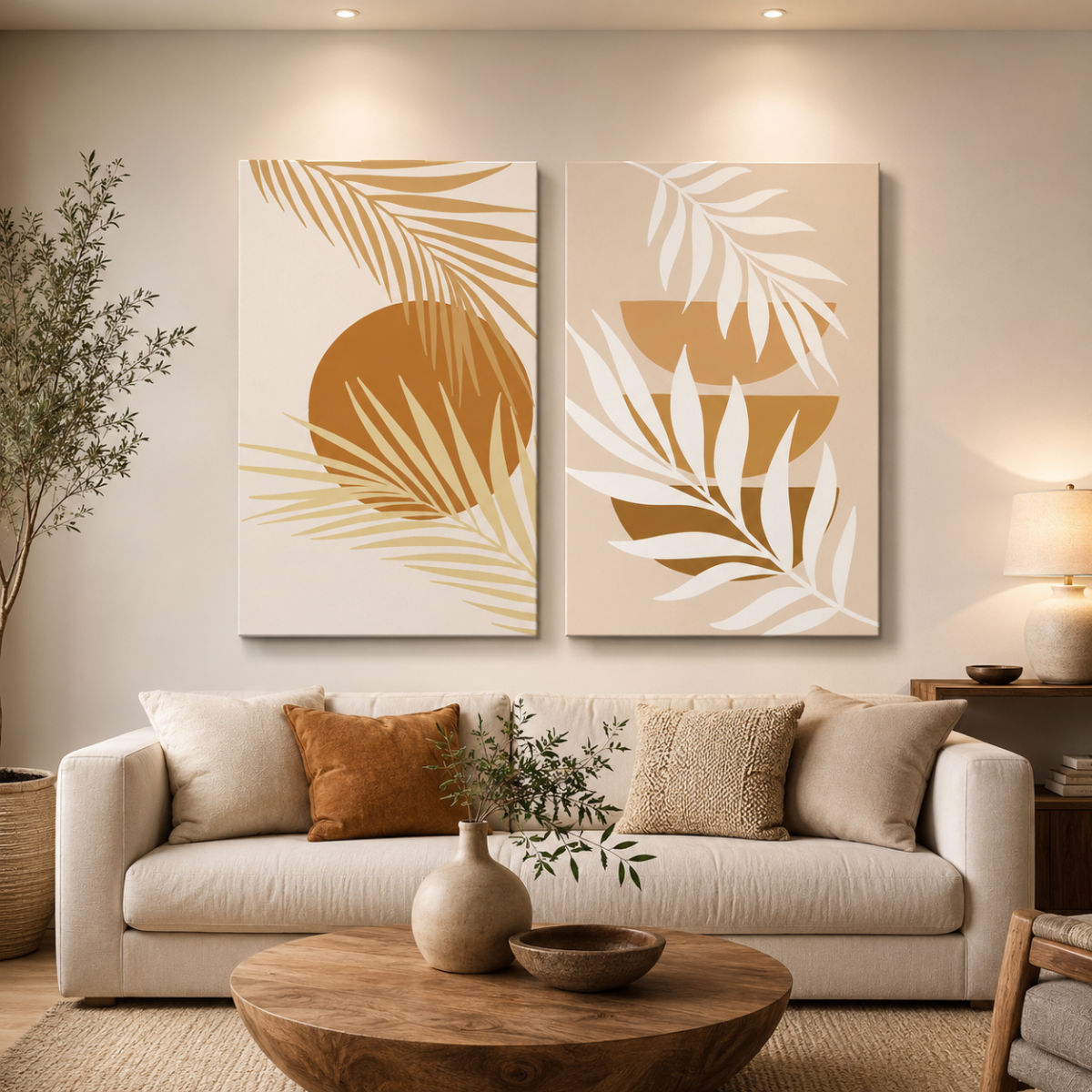 Warm Tones Only - Soft Neutrals