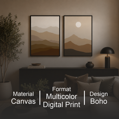 Soft Balance – Neutral Abstract Wall Art