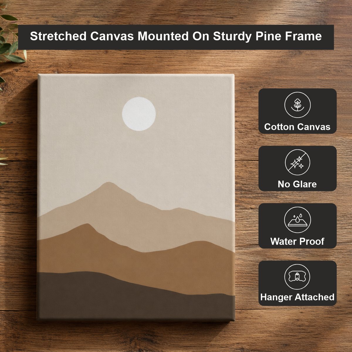 Soft Balance – Neutral Abstract Wall Art