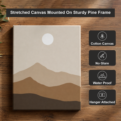 Soft Balance – Neutral Abstract Wall Art