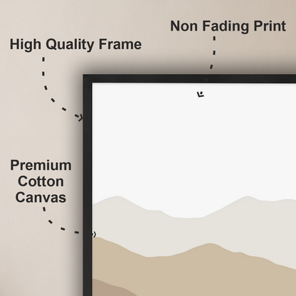 Soft Balance – Neutral Abstract Wall Art