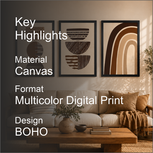 BOHO Art Set of 3