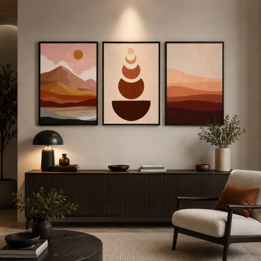Desert Charm - Warm Horizons, Grounded Elegance