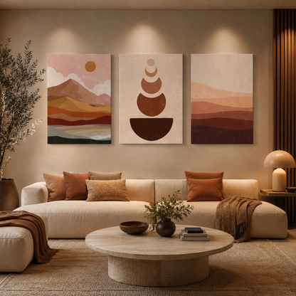 Desert Charm - Warm Horizons, Grounded Elegance