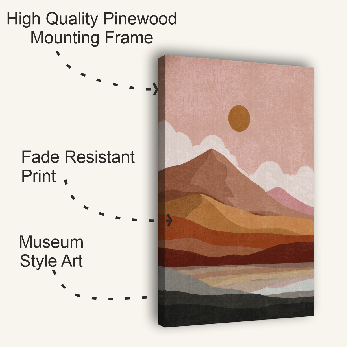 Desert Charm - Warm Horizons, Grounded Elegance
